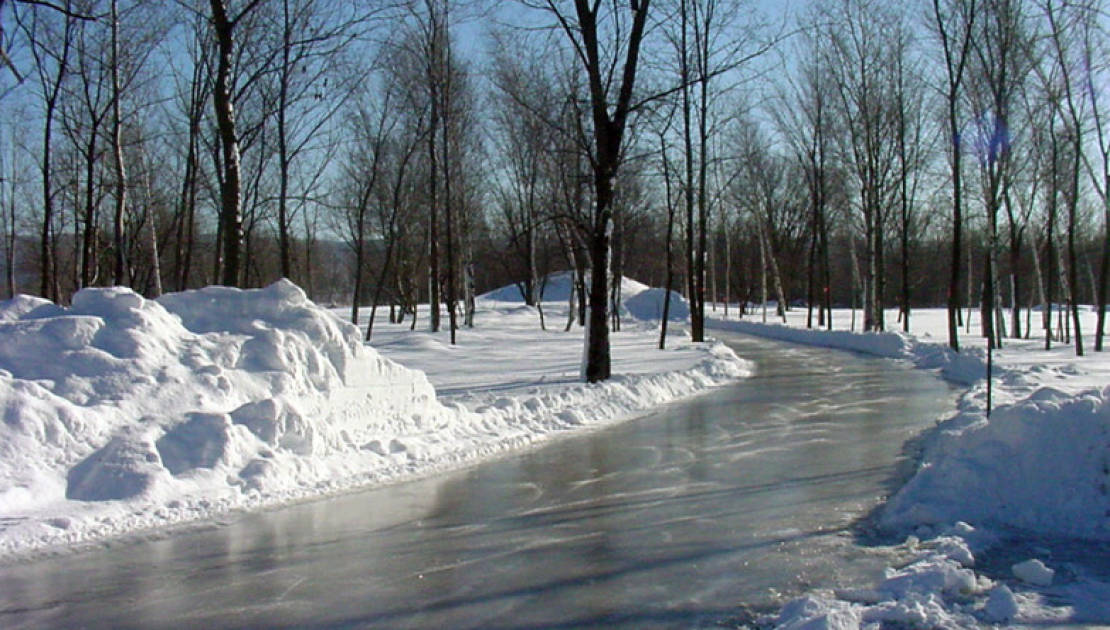 Photo de l’anneau de glace en 2014. (Photo de courtoisie)