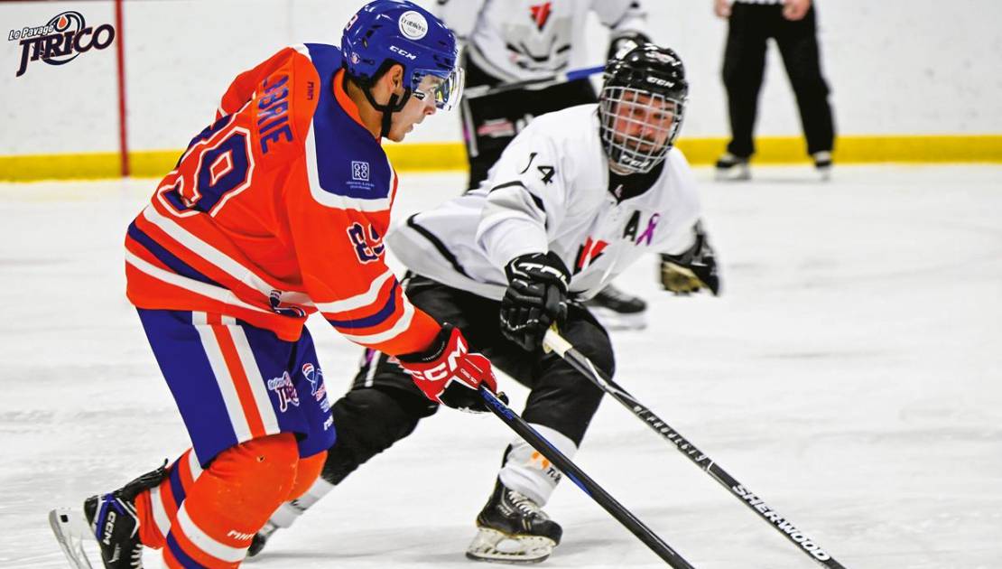 Le Pavage Jirico affrontera les Plastiques Moore de Saint-Damien lors du premier tour des séries. Crédit photo : Yannick David.