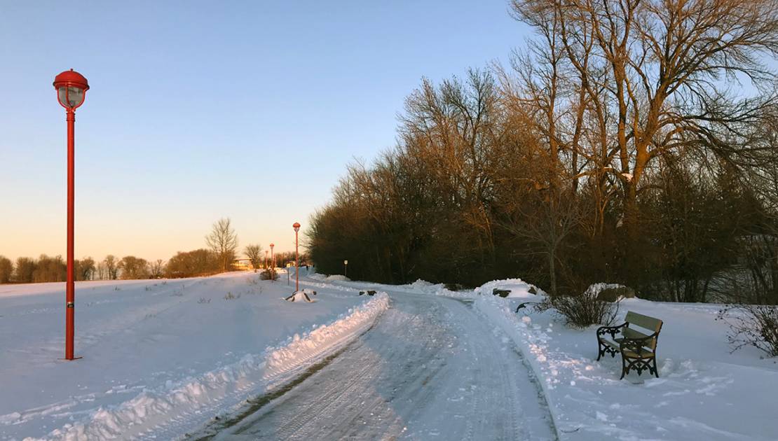 Le secteur des Jardins communautaires. (Crédit photo: Ville de Montmagny)