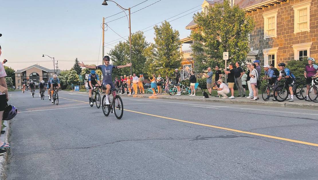 Noah Pulcina a remporté la 17e édition du critérium de vélo de Montmagny.