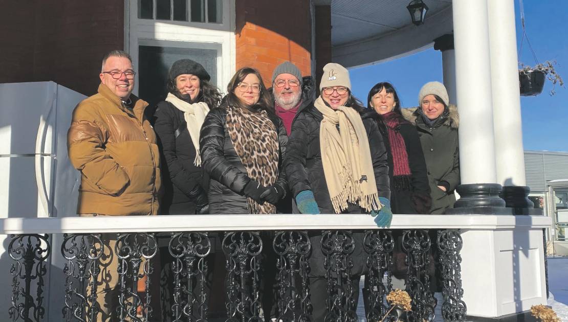 Les divers partenaires du projet. (Photo de courtoisie)