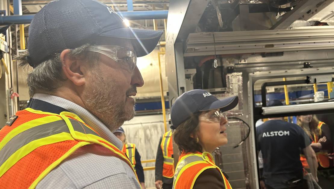 Mathieu Rivest et Christine Fréchette. Photo de courtoisie.