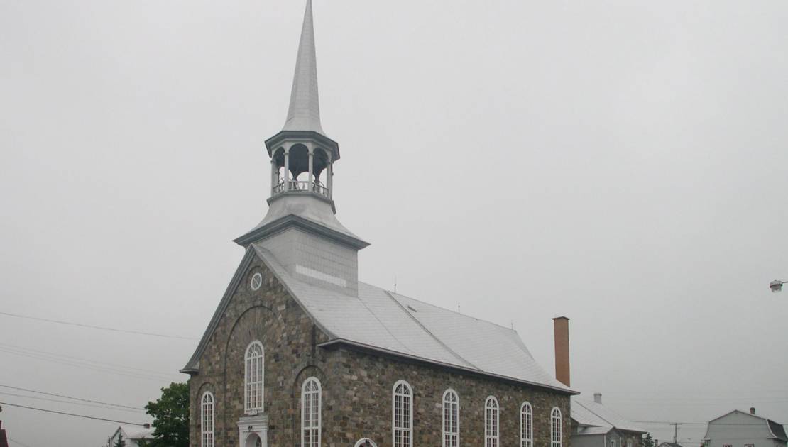 L’église de Sainte-Louise. (Photo:Conseil du patrimoine religieux du Québec)