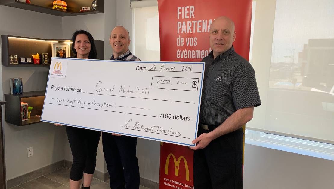 122 700$ pour le Grand McDon