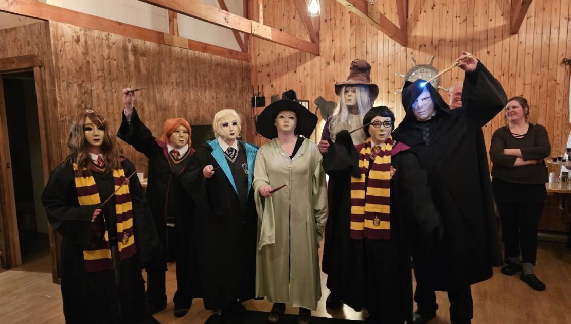 Les costumes d'Harry Potter. (Phot de courtoisie)
