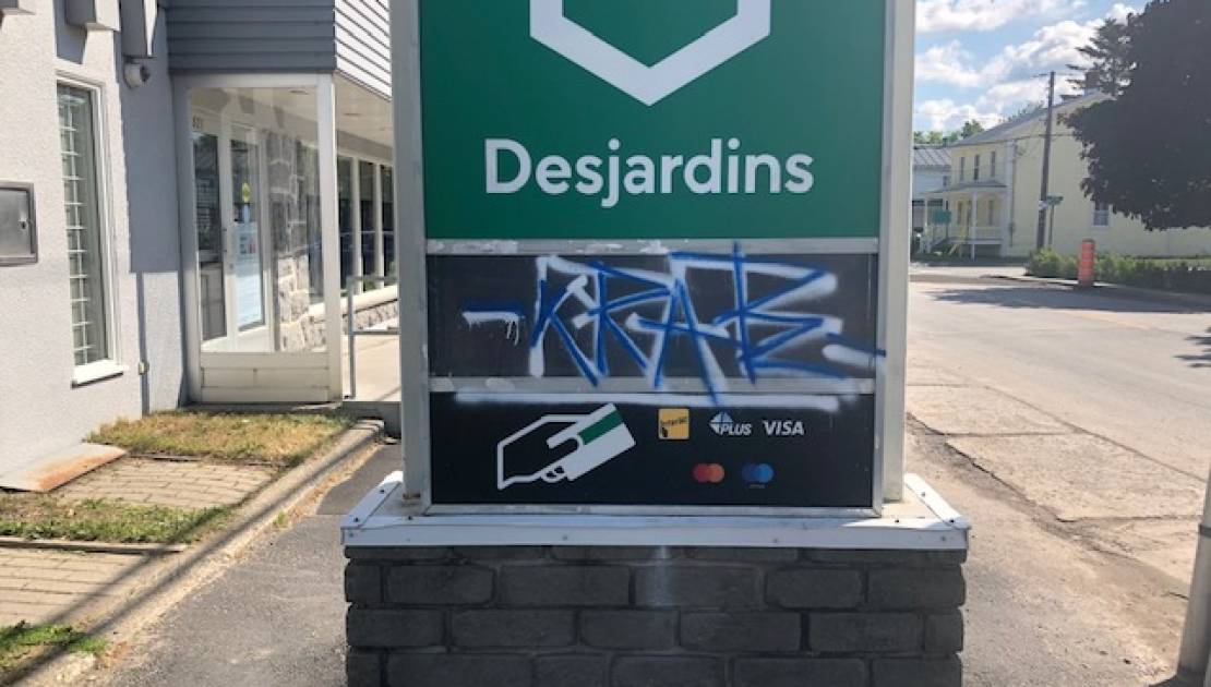 Vandalisme à la Caisse de Saint-François
