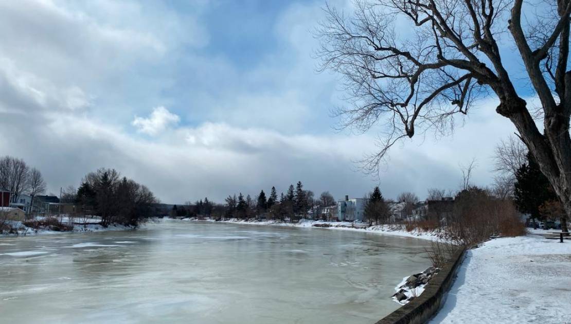 Faible risque d’embâcles et d’inondations