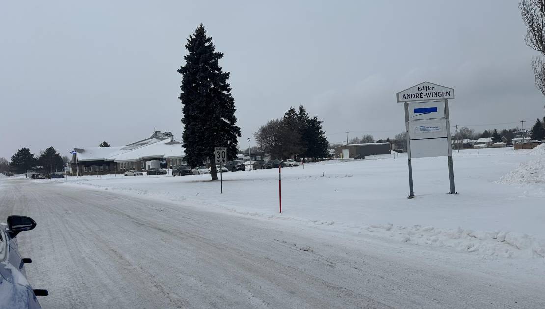 L’endroit qui acceuillerait le bâtiment sur la rue Côté à Montmagny.