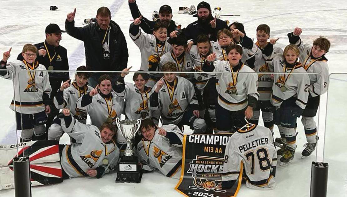 Les pee-wee AA remportent le Challenge de Victoriaville