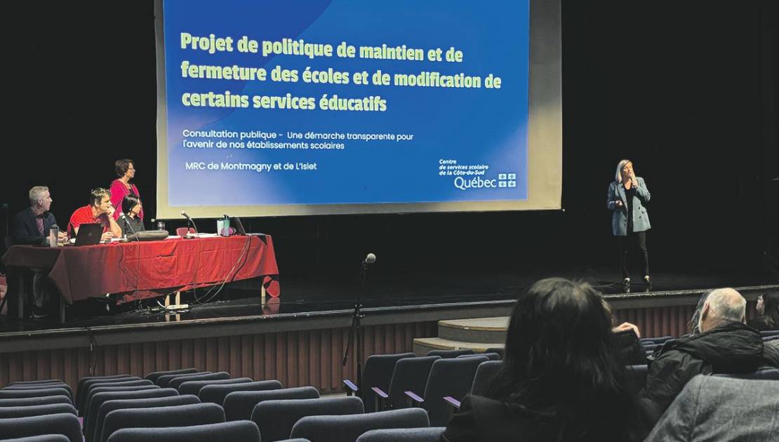 Lors de la consultation de Montmagny.