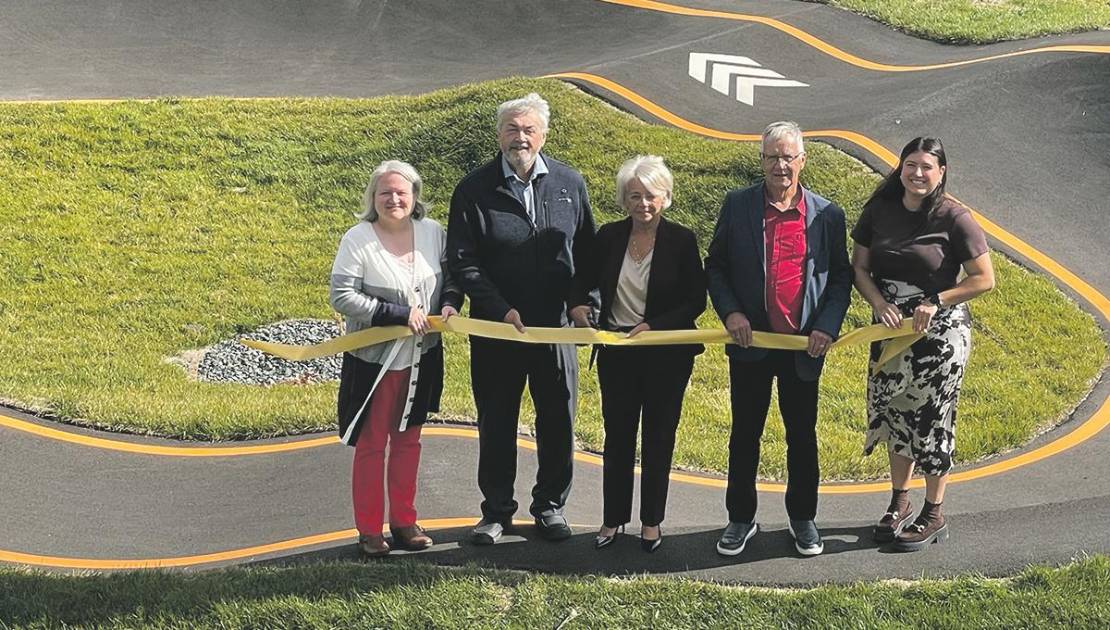 Lors de l’inauguration de l’infrastructure. (Photo: Jasmin Guillemette)