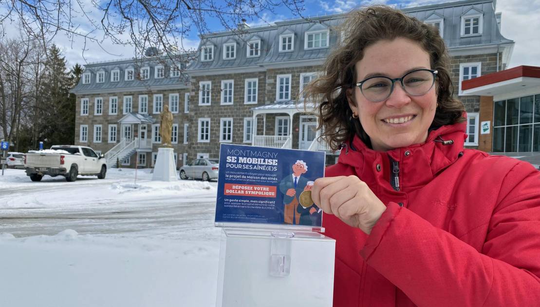 La mairesse de Monymagny, Gabrielle Brisebois. Photo de courtoisie.
