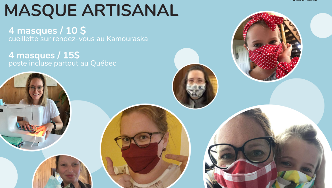 La Fondation André-Côté a amassé plus de 15 000$ grâce aux masques artisanaux
