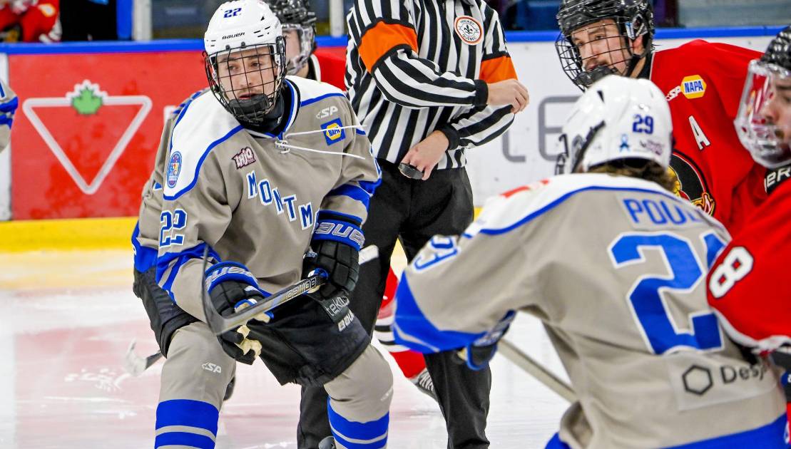 Xavier Fournier a inscrit son 100e point de la saison. Crédit photo : Yannick David.
