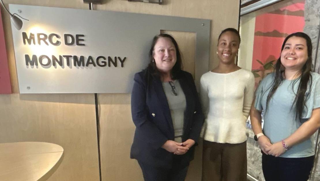 Les employées de la MRC de Montmagny.