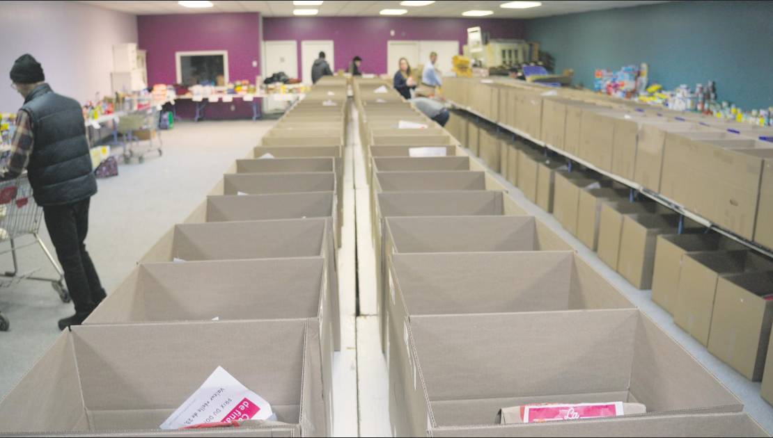 275 paniers de Noël distribués aux personnes dans le besoin