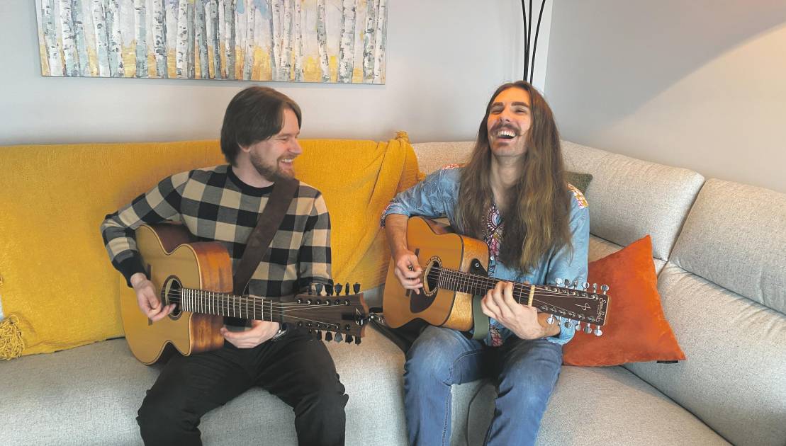 Tristan Morin et Louis-Simon Dumont. Photo de courtoisie.