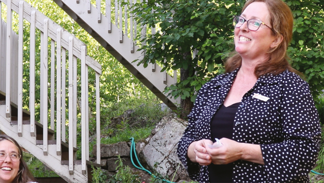 Nancy Lemieux, propriétaire de l’Auberge des Glacis depuis 18 ans.