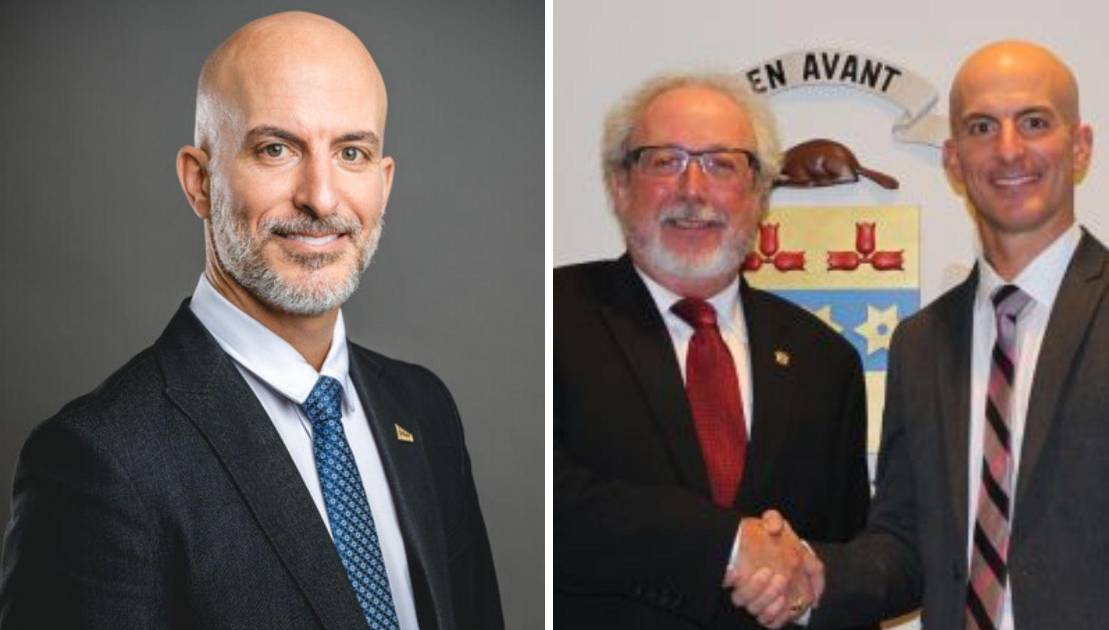 Félix Michaud aujourd’hui et lors de sa nomination en 2016. (Photos d’archives)