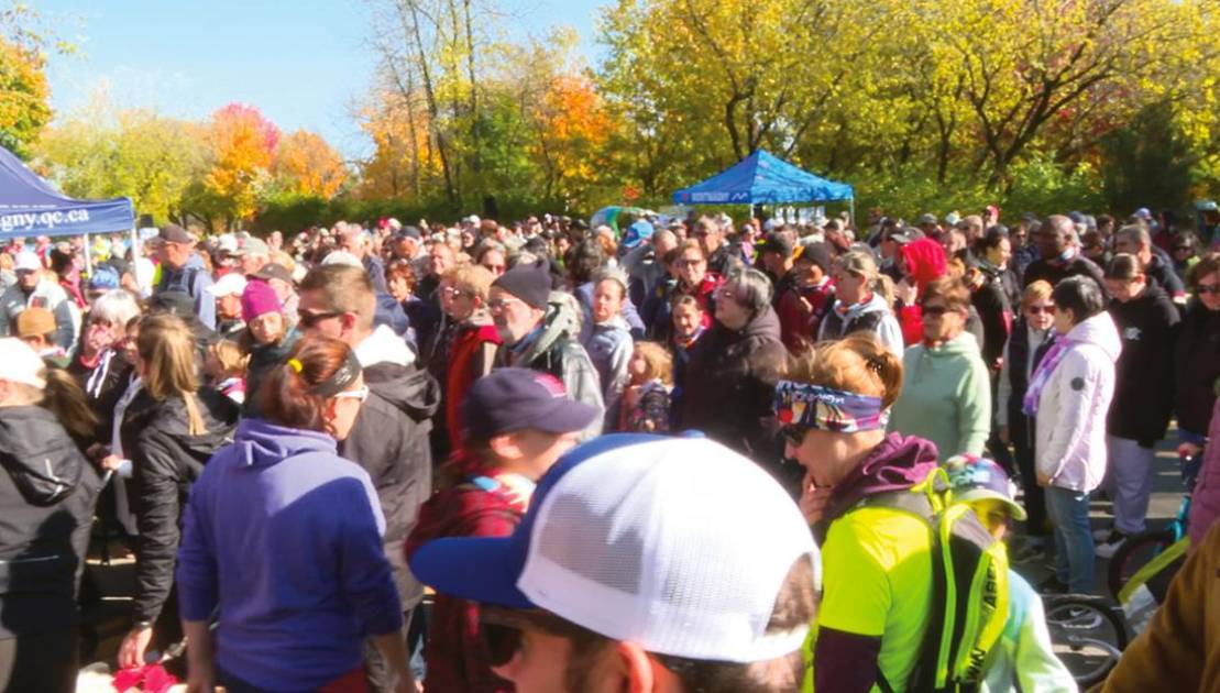 1 100 marcheurs à Montmagny