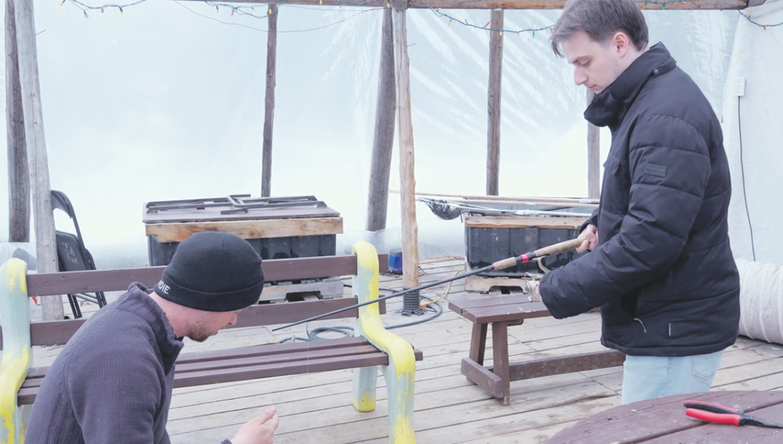 L’équipe de L’Oie Blanche a pu vivre l’expérience dans le cadre de son reportage vidéo.