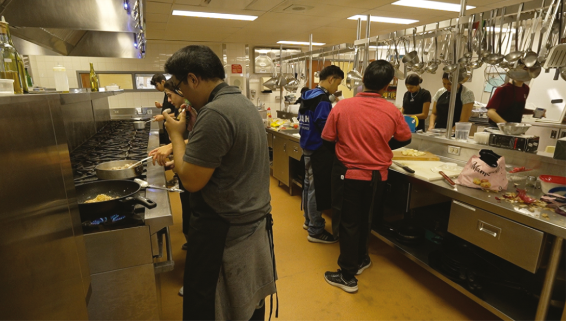 Apprendre le français en cuisinant