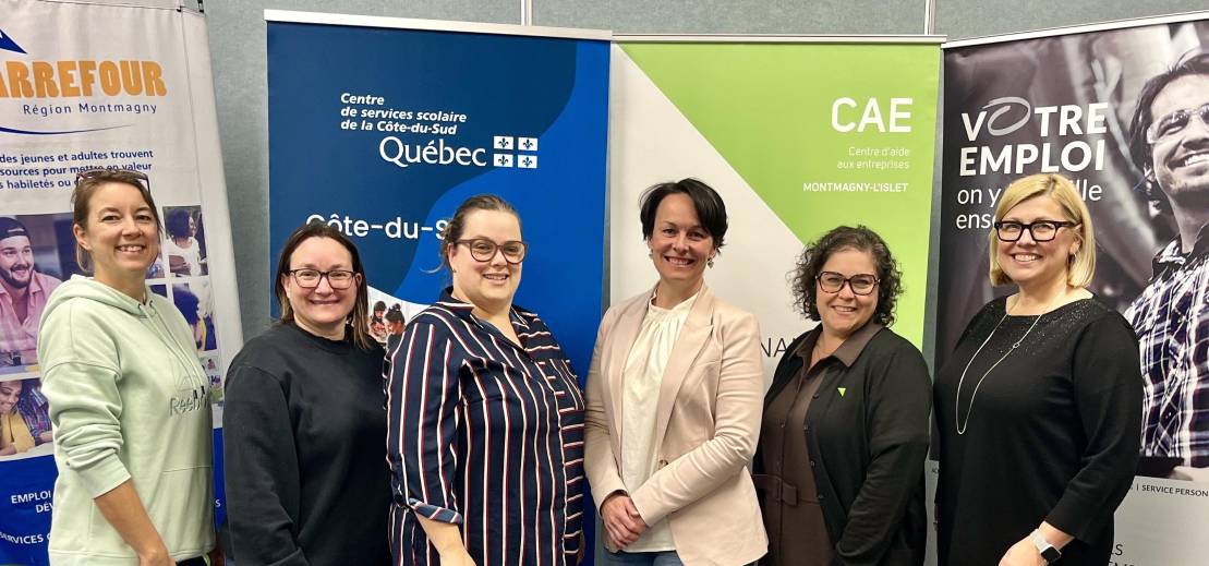 Les différents partenaires du projet. (Photo de courtoisie)