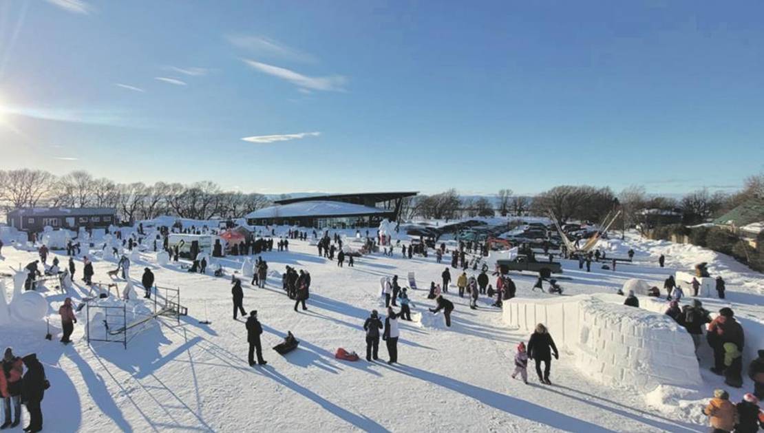 La Fête d’hiver de Saint-Jean-Port-Joli. Photo de courtoisie.