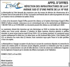 Appel d’offres