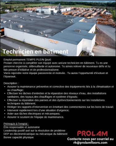 Poste permanent (temps plein)