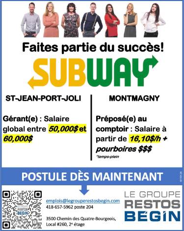 Faites partie du succès!