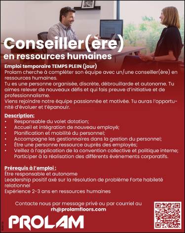Conseiller(ère) recherché(e)