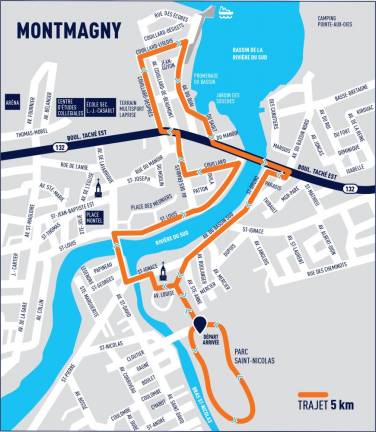 $!Le parcours 2024.