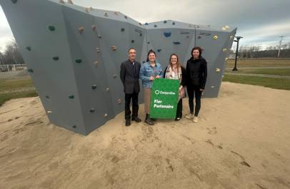 Louis Lachance, Frédérique Boulet, Érika Gonthier et Stéphanie Charland.