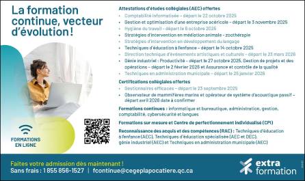 La formation continue, vecteur d’évolution ! Faites votre admission dès maintenant !