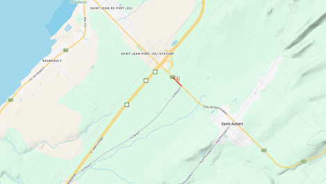 Capture d’écran Québec 511