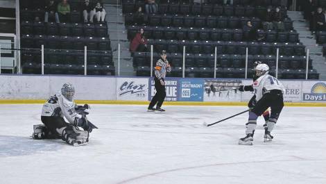 Alexandre Lauzier s’est distingué dans la défaite de dimanche contre les Cobras de Terrebonne. Crédit photo : Andrea Asselin.