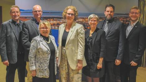 Le conseil municipal de Montmagny. (Photo: Katy Desjardins)