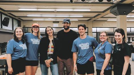 Photo courtoisie de la Fondation Laurent Duvernay-Tardif. (Crédit : Laetitia Clouzot)