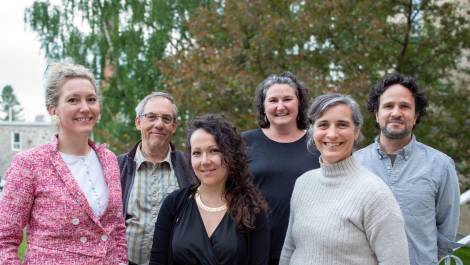 Les membres du nouveau conseil d’administration de Culture Chaudière-Appalaches. (Photo de courtoisie)