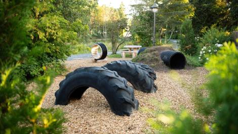 Le parc de la Basse-Bretagne à Montmagny. Crédit photo : Daniel Thibault.