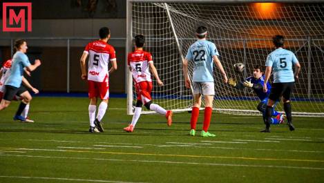 Ali Elgass a inscrit trois buts. Crédit photo : Yannick David.