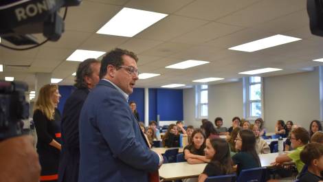 Le ministre de l’Éducation en visite à L’Islet