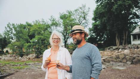 Sara Inkman et Frédéric Paré. (Photo de courtoisie)