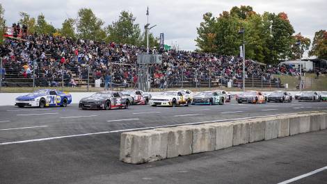 La finale de la saison de la série NASCAR Canada aura lieu à l’Autodrome Montmagny. Crédit photo : Matthew Manor/NASCAR.
