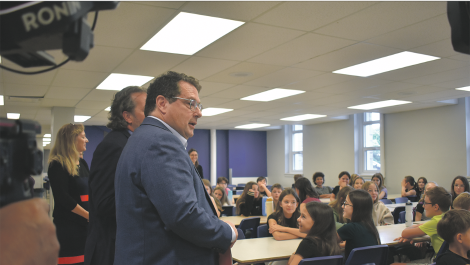 Le ministre de l’Éducation en visite à L’Islet