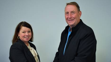 Anie Beaudet et Marc Lefrançois. (Photo: Katy Desjardins)