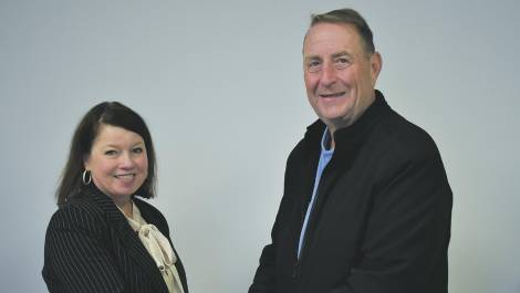 Anie Beaudet et Marc Lefrançois. (Photo: Katy Desjardins)