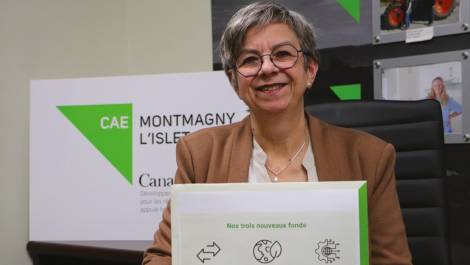 Mireille Thibault, directrice générale CAE Montmagny-L’Islet.