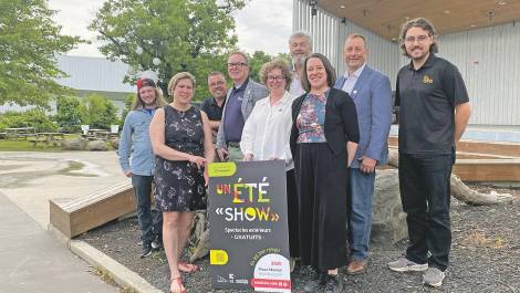 Les différents partenaires du projet. Photo de courtoisie.